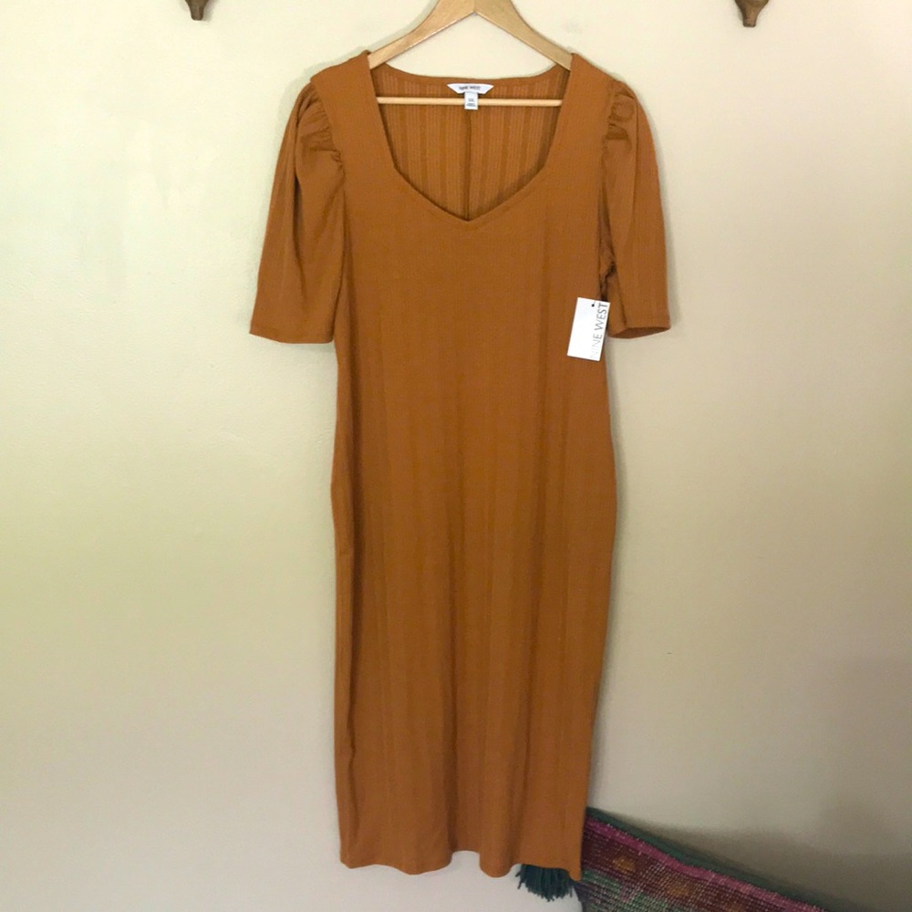 NEW Nine‎ West Cinnamon Dress. XXL